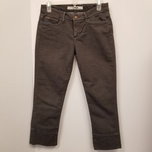 Joe's Jeans Dark Grey Capri Denim Pants 27